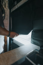 VanEssential RAM ProMaster Stealth Sliding Door Window Cover - Out There Vans, LLC