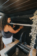 VanEssential RAM ProMaster Stealth Sliding Door Window Cover - Out There Vans, LLC