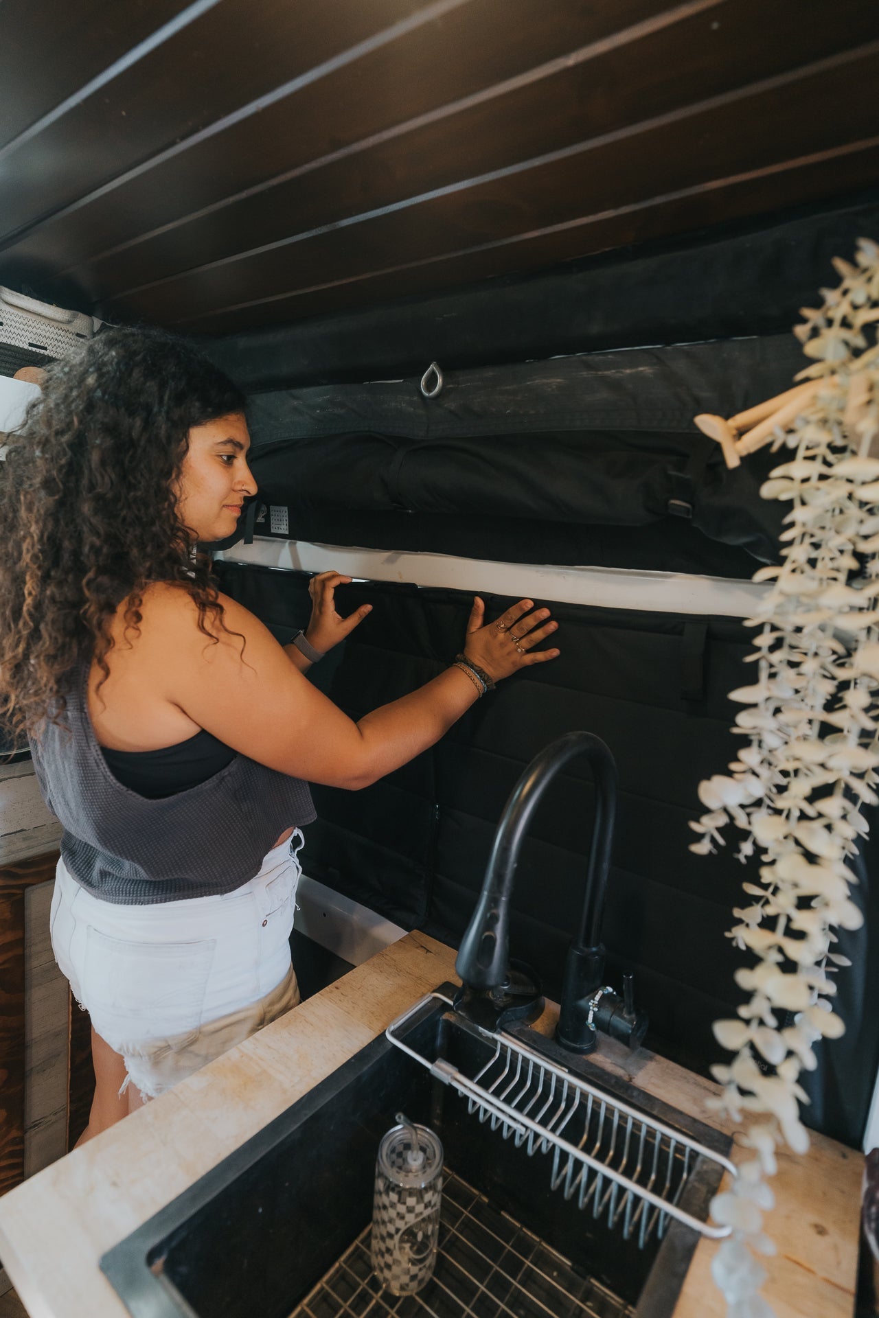 VanEssential RAM ProMaster Stealth Sliding Door Window Cover - Out There Vans, LLC