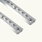 VanEssential Raw Recessed Shallow Venture L - Track (2 Pack) - Out There Vans, LLC