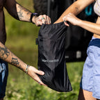 VanEssential Rear Door Van Shower Curtain - Out There Vans, LLC