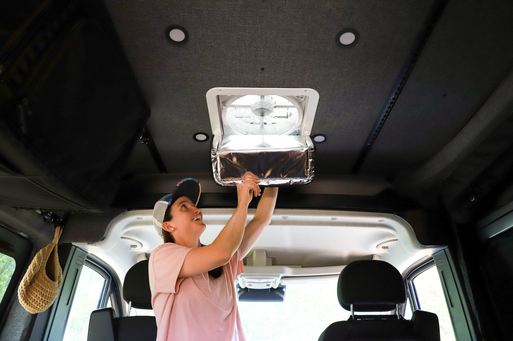VanEssential Reflective Roof Vent Cover - Out There Vans, LLC