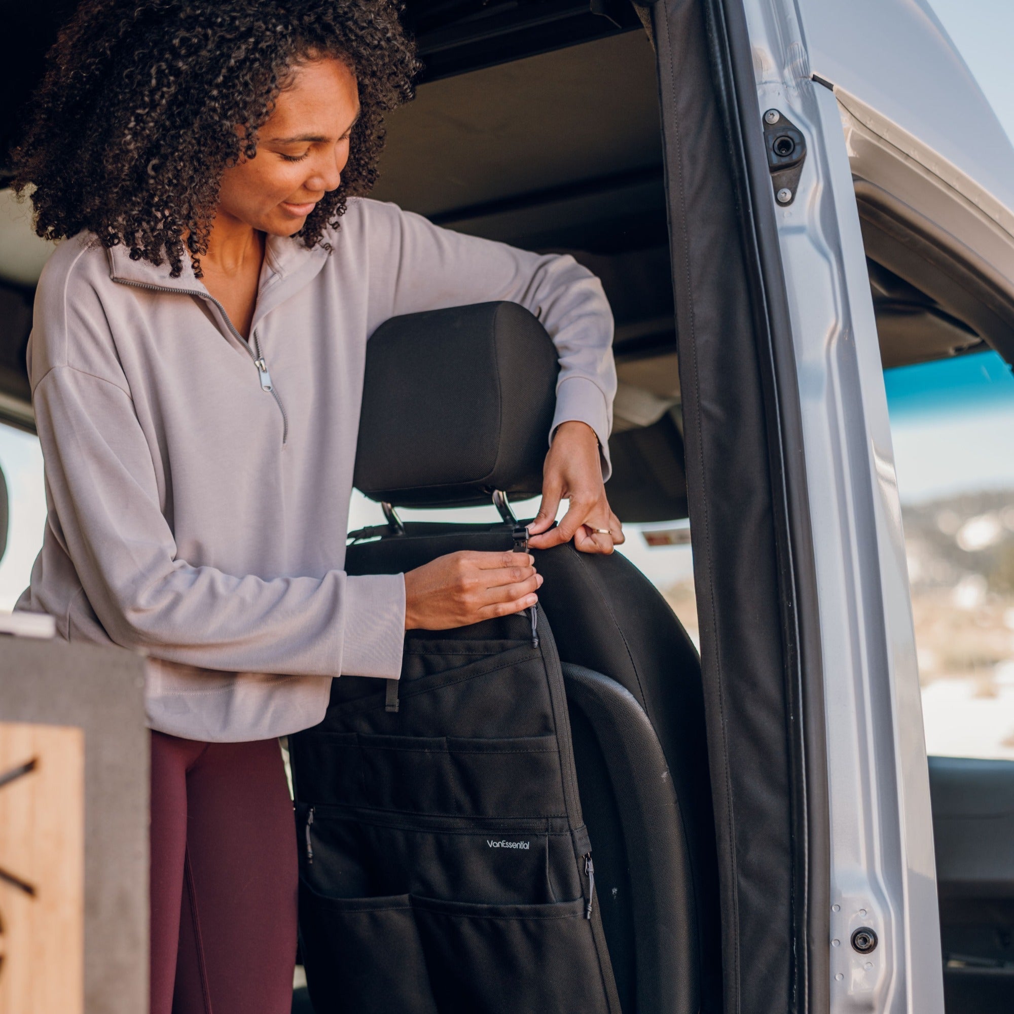 VanEssential Universal Back of Seat Organizer - Out There Vans, LLC