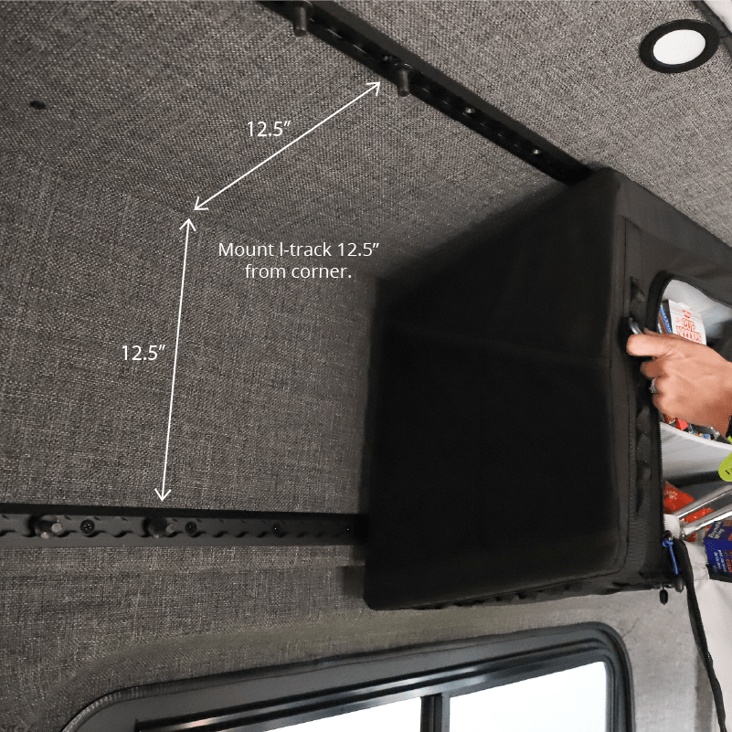 VanEssential Upper Storage Cabinet - 36" - Out There Vans, LLC
