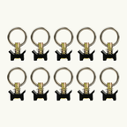 VanEssential Venture L - Track Adjustable Single Stud with Stainless Steel Ring (10 Pack) - Out There Vans, LLC