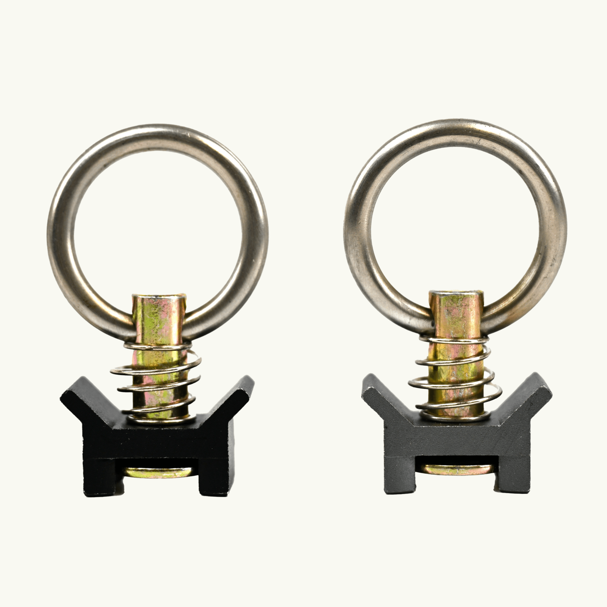 VanEssential Venture L - Track Adjustable Single Stud with Stainless Steel Ring (10 Pack) - Out There Vans, LLC