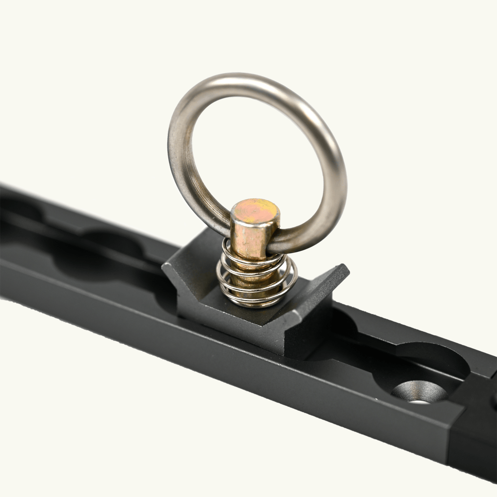 VanEssential Venture L - Track Adjustable Single Stud with Stainless Steel Ring (10 Pack) - Out There Vans, LLC
