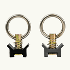 VanEssential Venture L - Track Adjustable Single Stud with Stainless Steel Ring (4 Pack) - Out There Vans, LLC