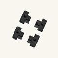 VanEssential Venture L - Track Corner Profile End Caps - Out There Vans, LLC