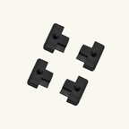 VanEssential Venture L - Track Corner Profile End Caps - Out There Vans, LLC