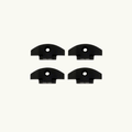 VanEssential Venture L - Track Recessed End Caps (4 Pack) - Out There Vans, LLC
