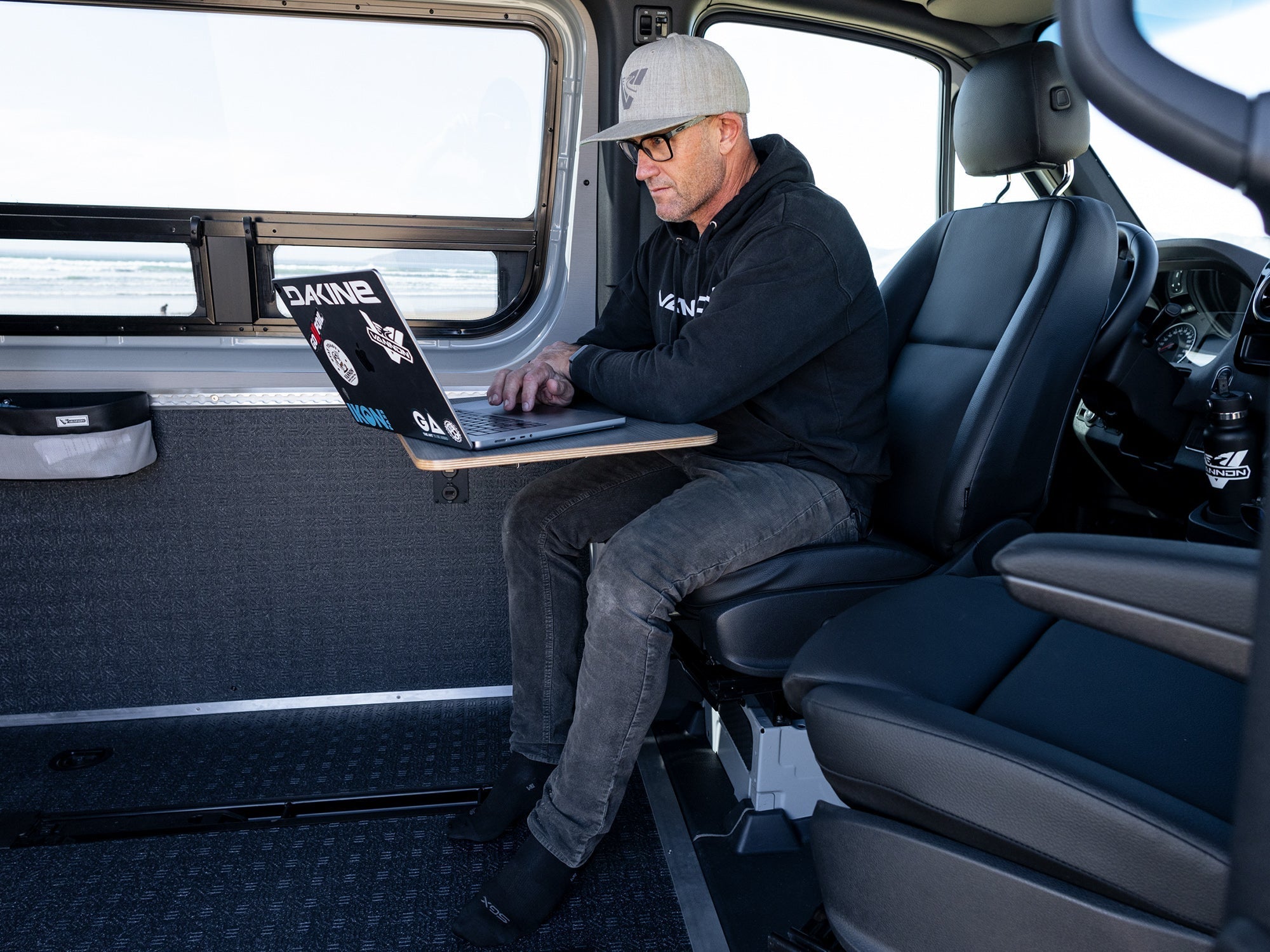 VANNON Sprinter B - Pillar Mount for the Lagun Table System - Out There Vans, LLC