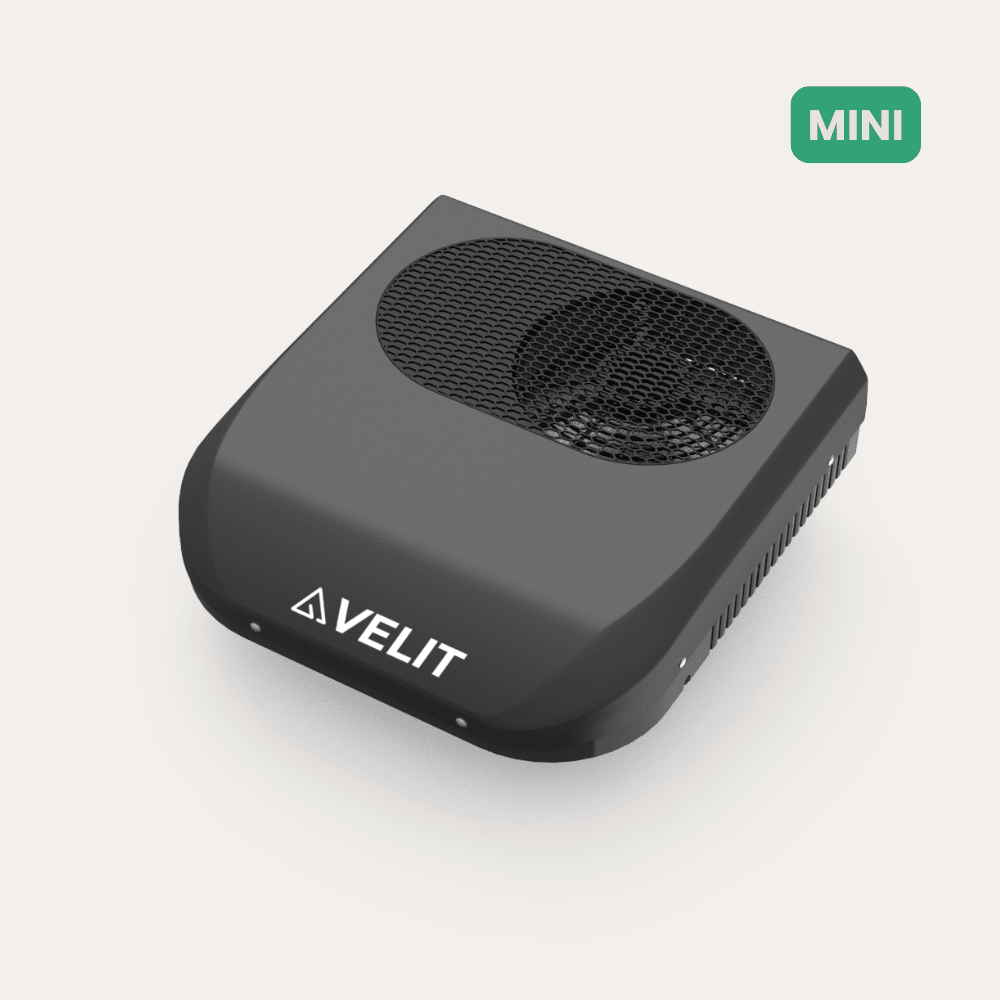 VELIT 2000R Mini - 12V/48V Rooftop Air Conditioner - Out There Vans, LLC