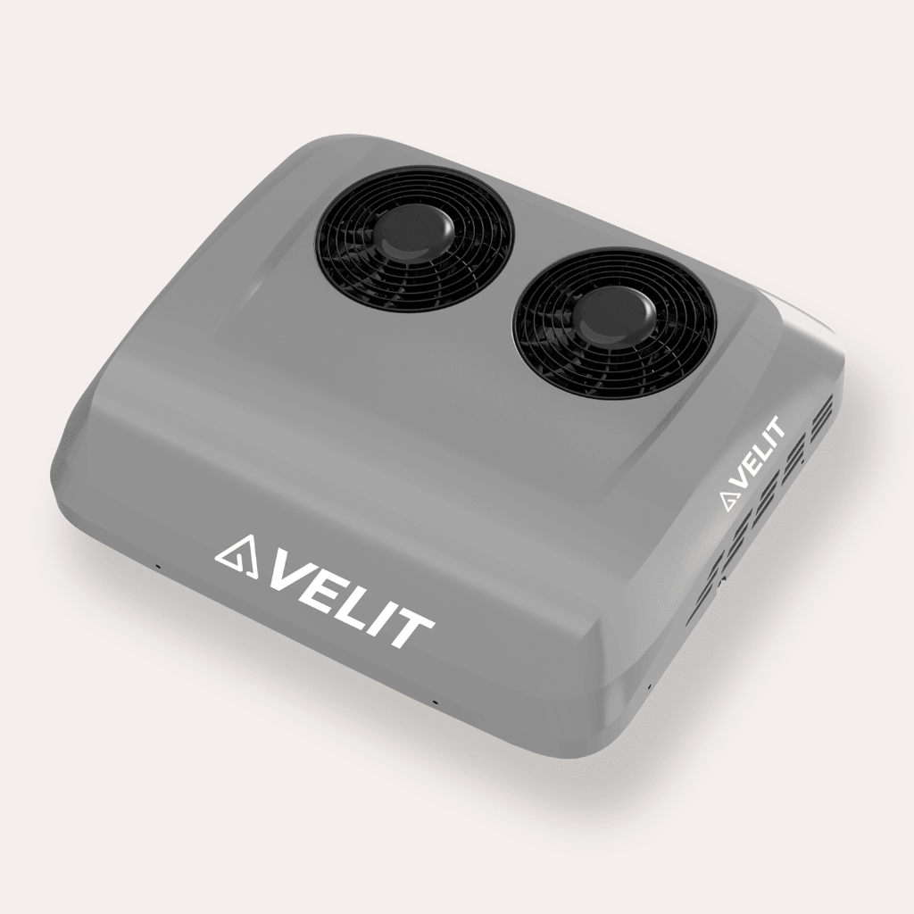 VELIT V3 with Ventilation - 12V/48V Rooftop Air Conditioner - Out There Vans