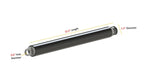 White Top Adventure Van Rear Door Rack Poles (4 Pack) - Out There Vans