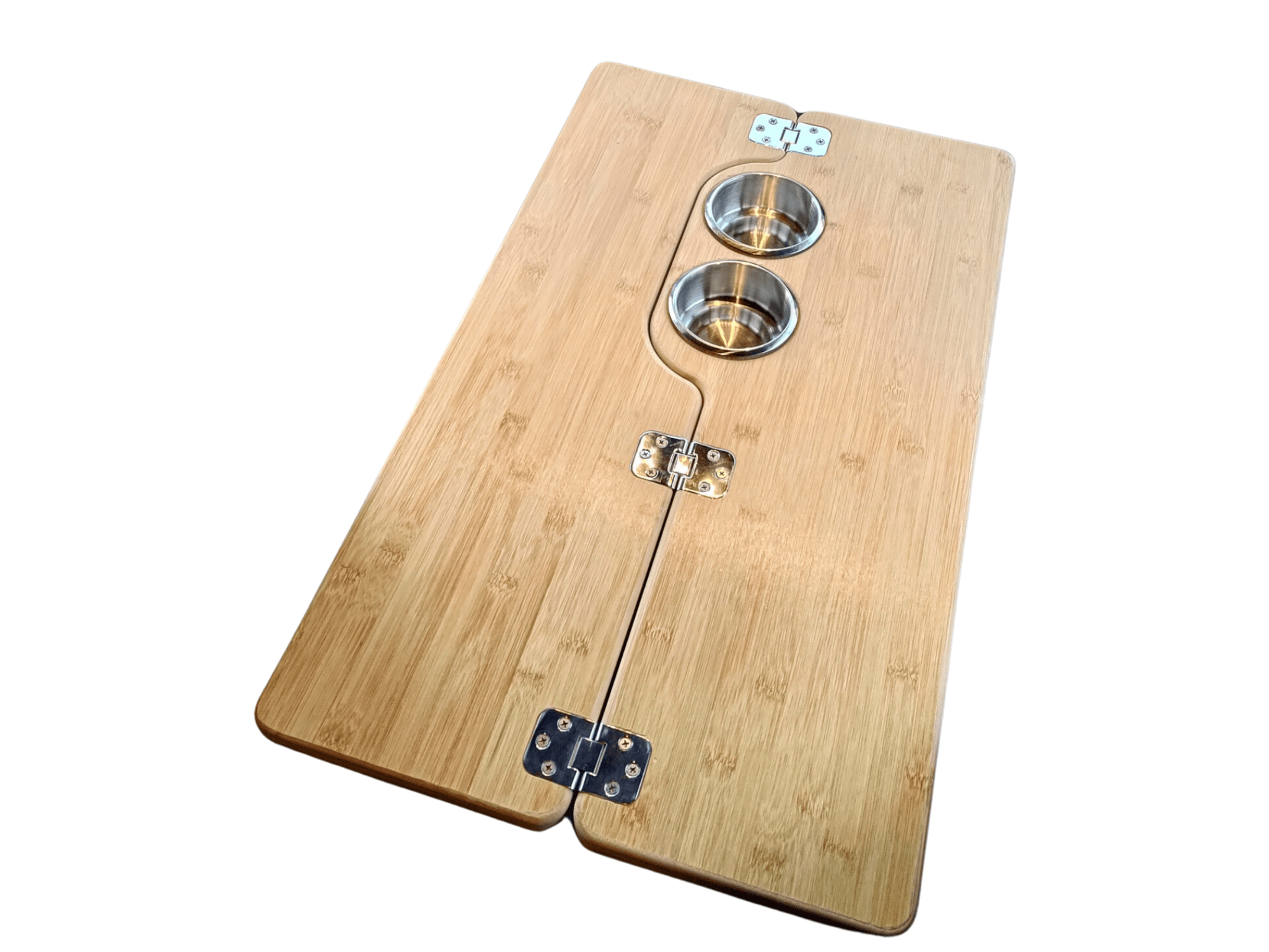 White Top Adventures Bamboo Table Top For All Rvs - Out There Vans, LLC
