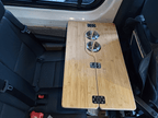 White Top Adventures Bamboo Table Top For All Rvs - Out There Vans, LLC