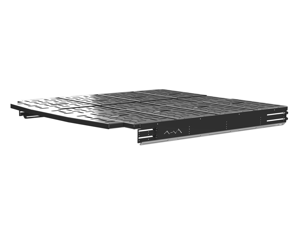 White Top Adventures Ford Transit 4-Panel All Aluminum Platform Bed System - Out There Vans