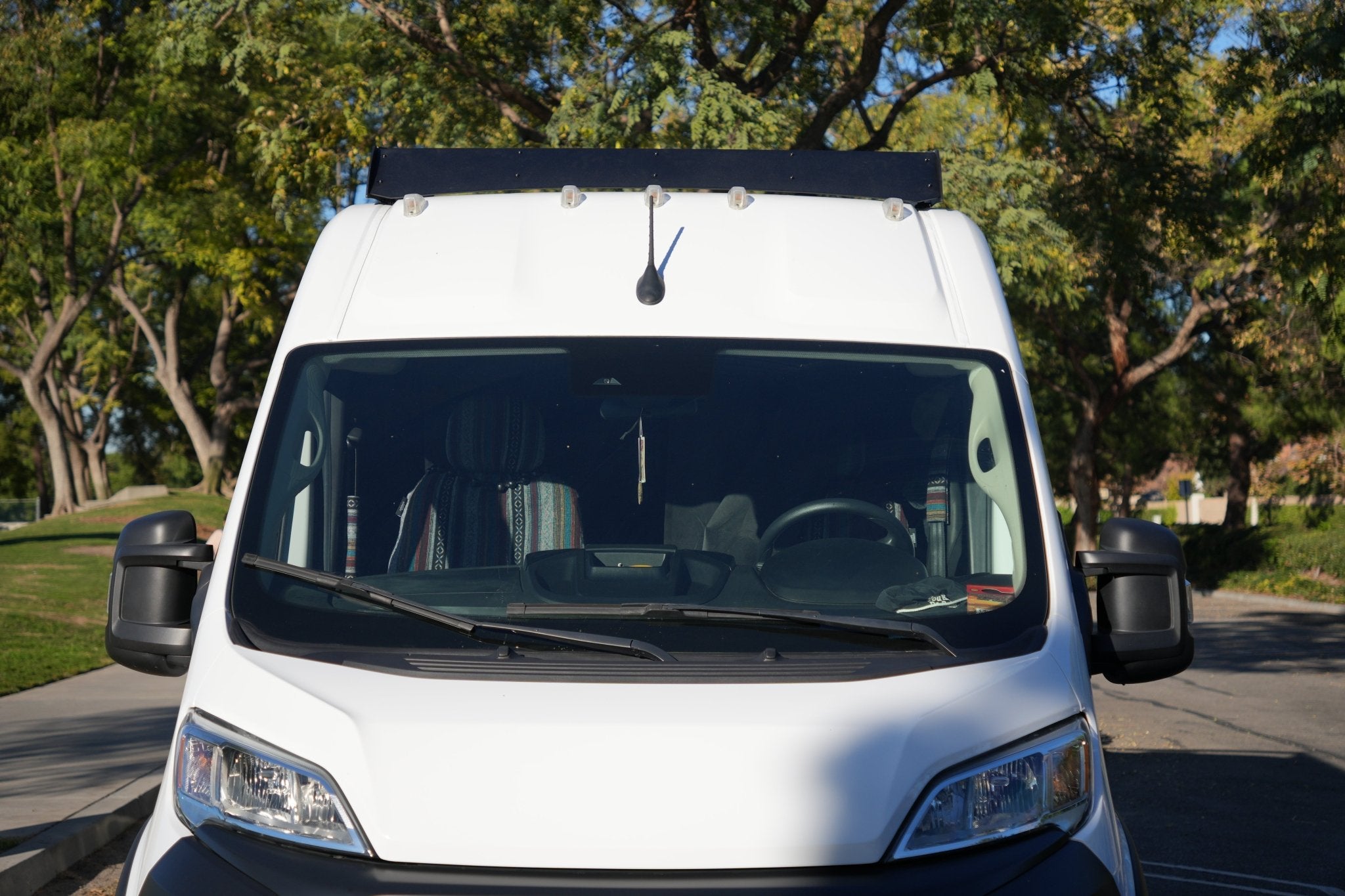 White Top Adventures ProMaster 159 EXT High Roof Strata Roof Rack - Out There Vans, LLC