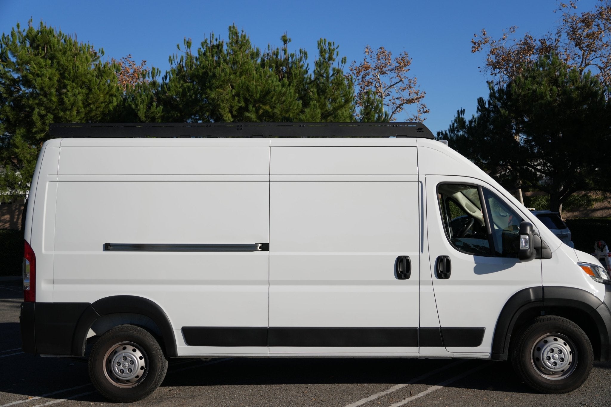 White Top Adventures ProMaster 159 EXT High Roof Strata Roof Rack - Out There Vans, LLC