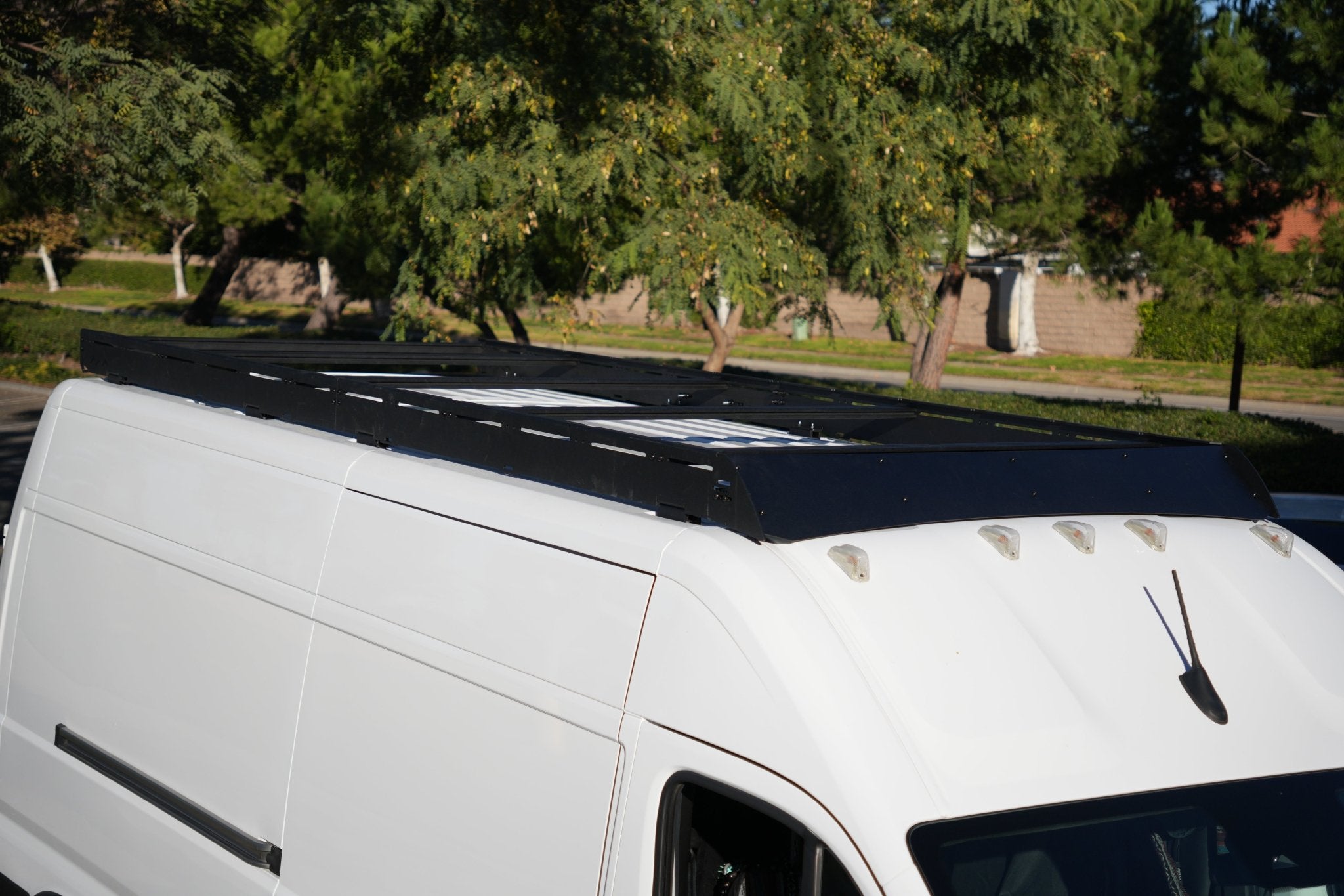 White Top Adventures ProMaster 159 EXT High Roof Strata Roof Rack - Out There Vans, LLC