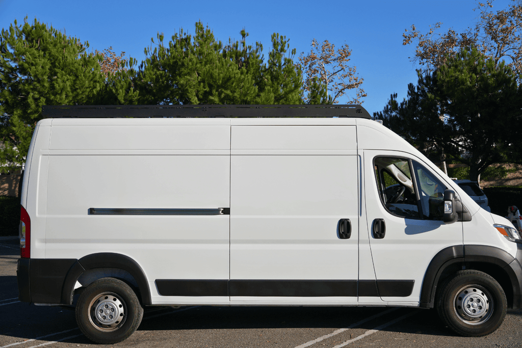 White Top Adventures ProMaster 159 High Roof Strata Roof Rack - Out There Vans, LLC
