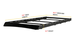 White Top Adventures ProMaster 159 High Roof Strata Roof Rack - Out There Vans, LLC