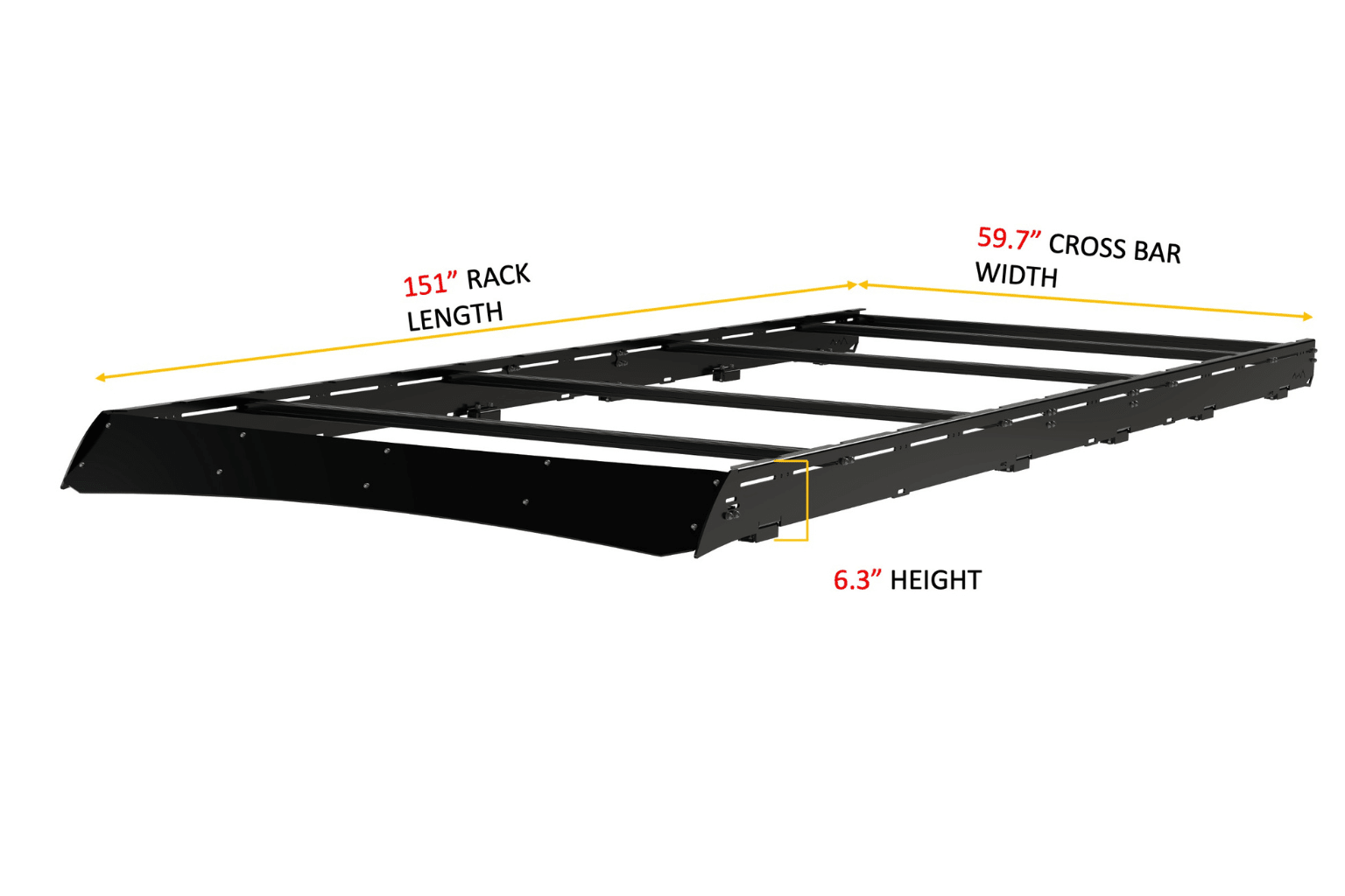 White Top Adventures ProMaster 159 High Roof Strata Roof Rack - Out There Vans, LLC
