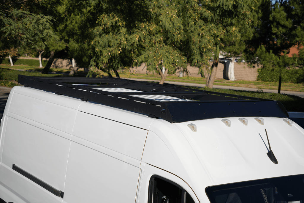 White Top Adventures ProMaster 159 High Roof Strata Roof Rack - Out There Vans, LLC