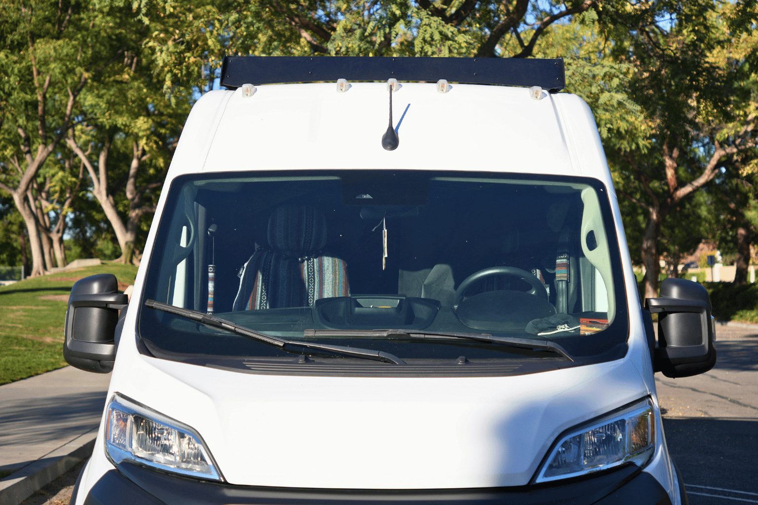 White Top Adventures ProMaster 159 High Roof Strata Roof Rack - Out There Vans, LLC