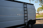 White Top Adventures ProMaster High Roof Side Ladder - Out There Vans, LLC
