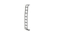 White Top Adventures ProMaster High Roof Side Ladder - Out There Vans, LLC