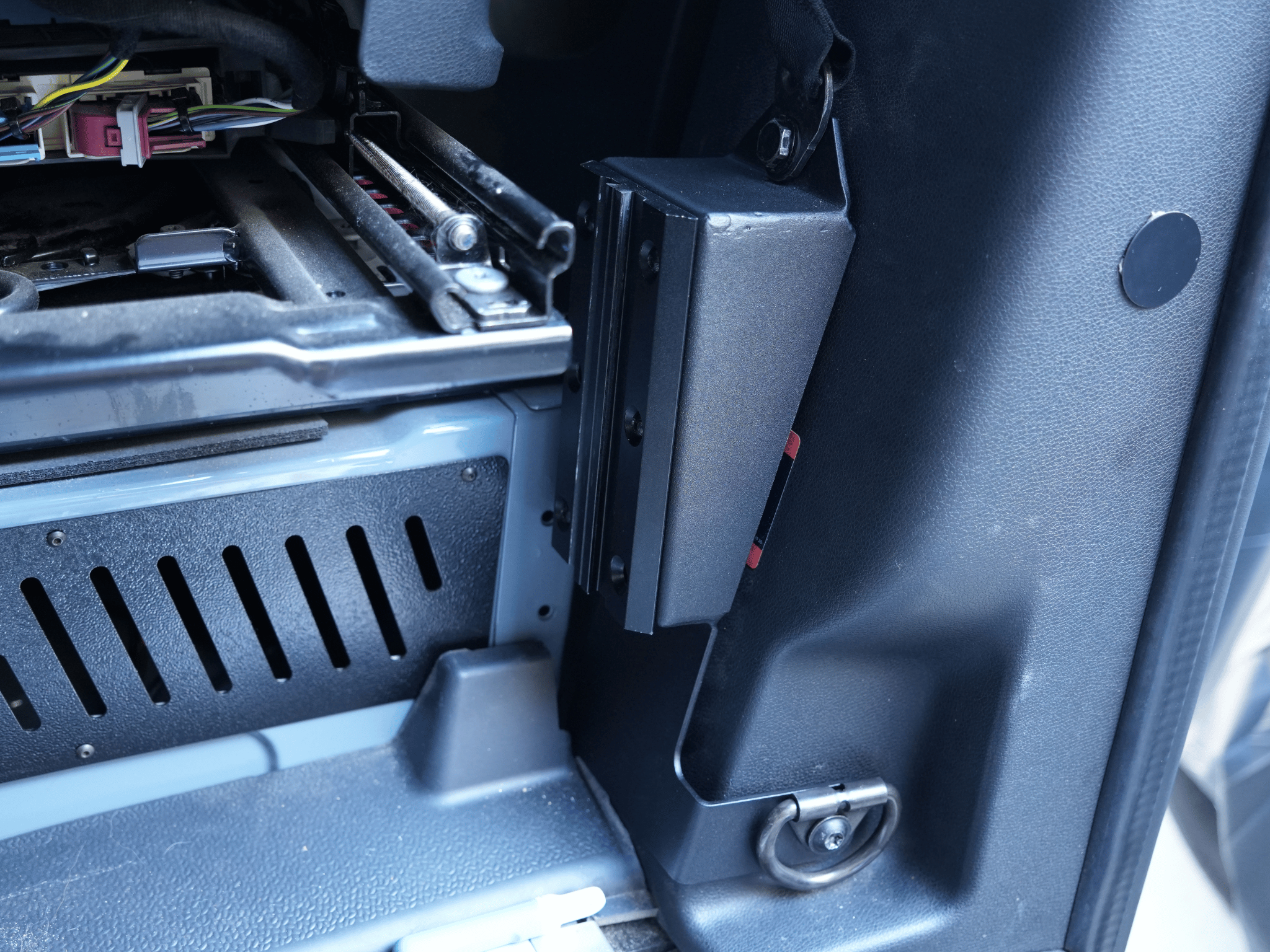 White Top Adventures Sprinter Passenger B - Pillar Table Adapter - Out There Vans, LLC