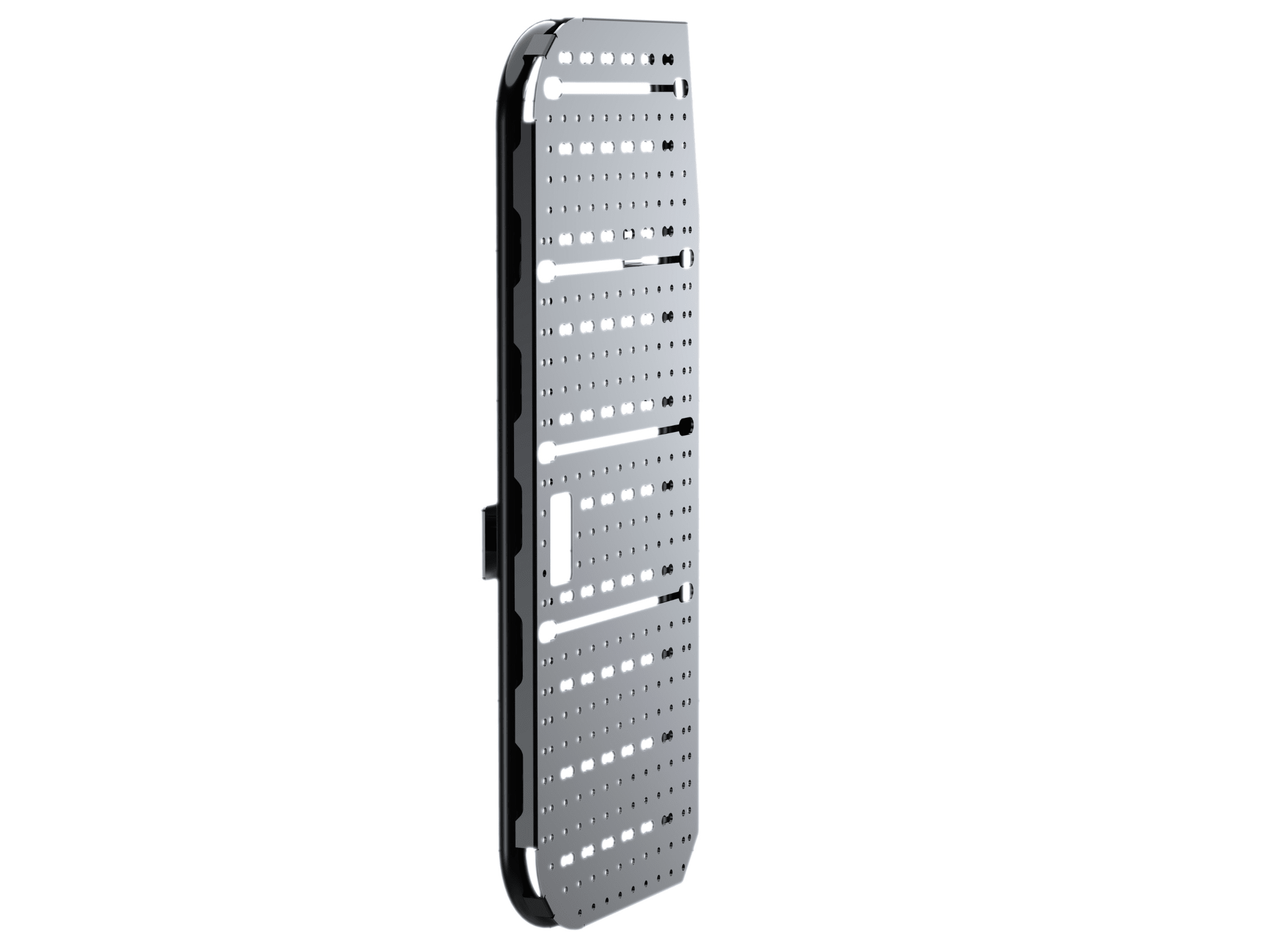 White Top Adventures Sprinter Rear Door Atlas Storage Rack | Passenger Side - Out There Vans