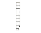White Top Adventures Sprinter Van Side Ladder | Wheel Wrap - Out There Vans