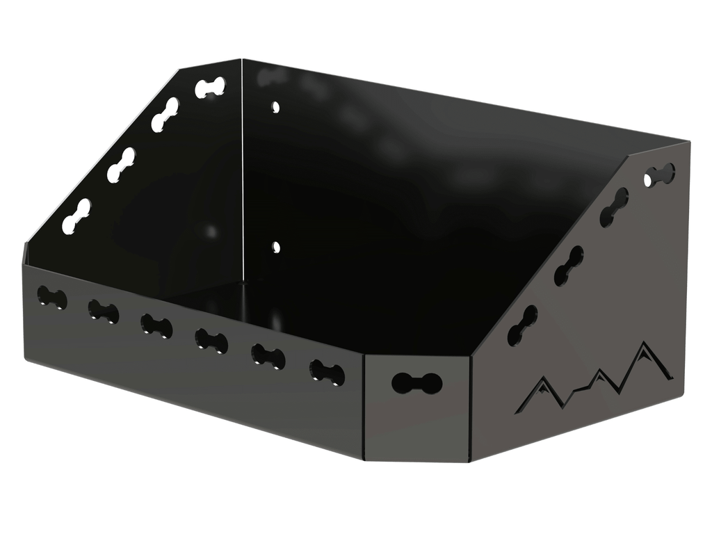 White Top Adventures Universal Rear Door Basket - Out There Vans