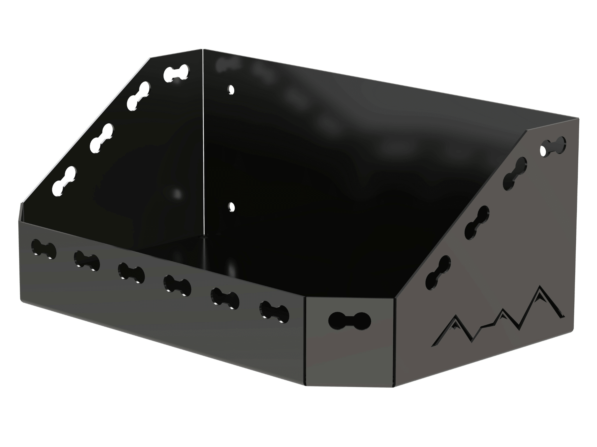 White Top Adventures Universal Rear Door Basket - Out There Vans