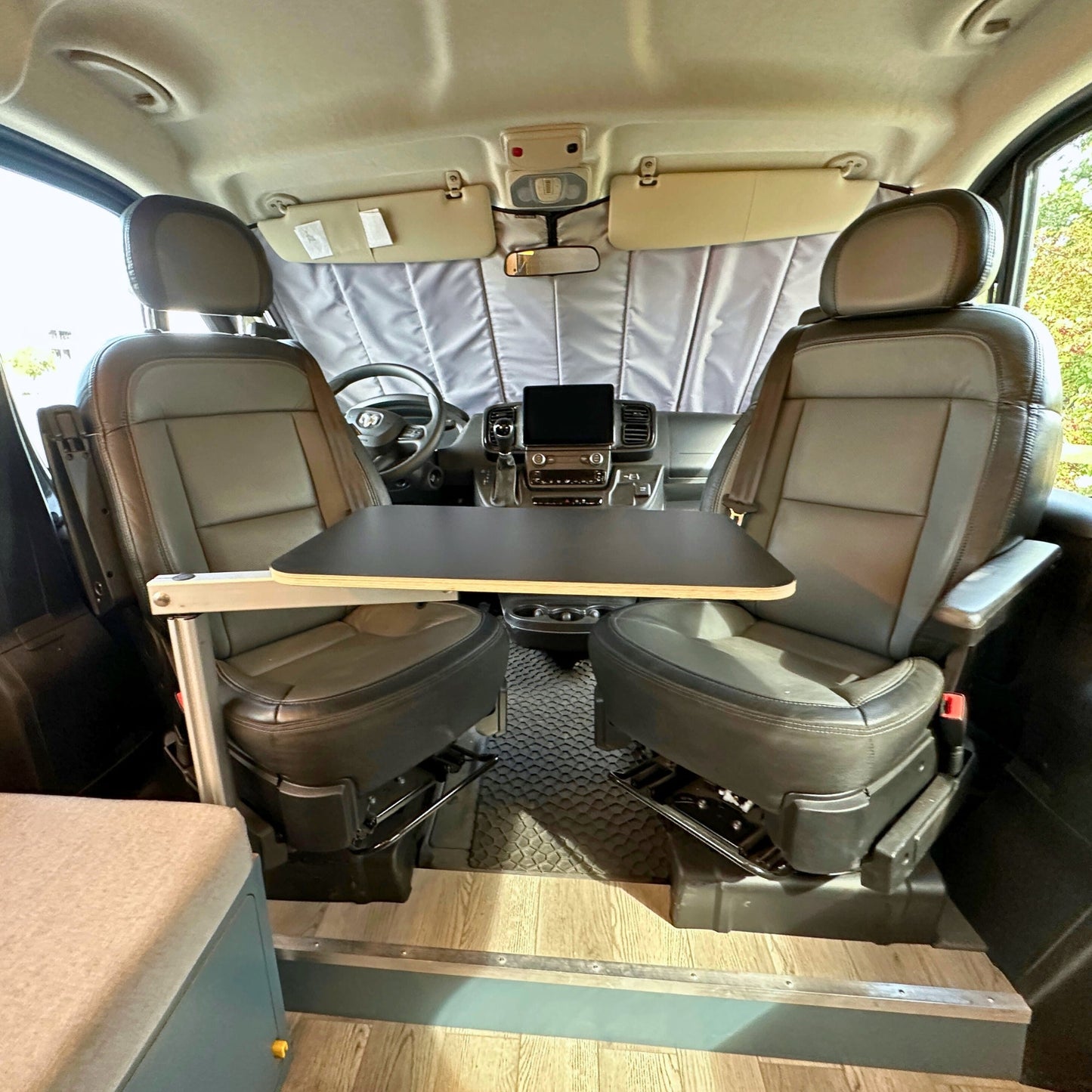 Reversible Black and White Table Top - Out There Vans