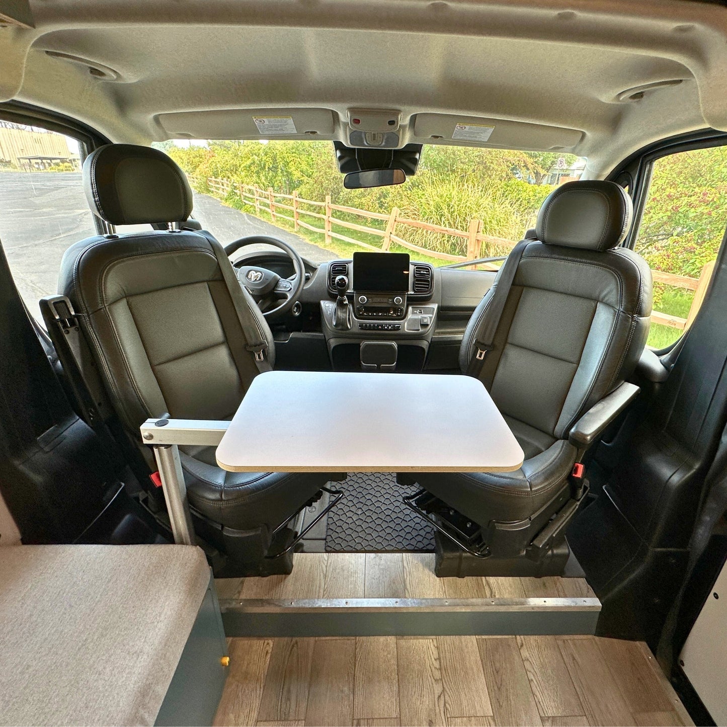 Reversible Black and White Table Top - Out There Vans