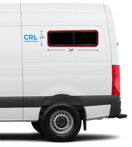 VanEssential CRL Bunk Window Cover - Out There Vans