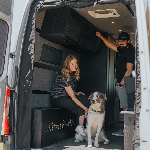 VanEssential Soft-Sided Upper Storage Cabinets - Out There Vans