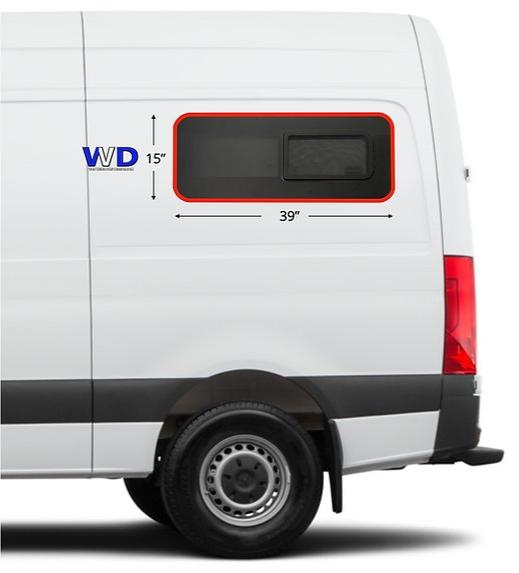 VanEssential Van Windows Direct Bunk Window Cover - Out There Vans